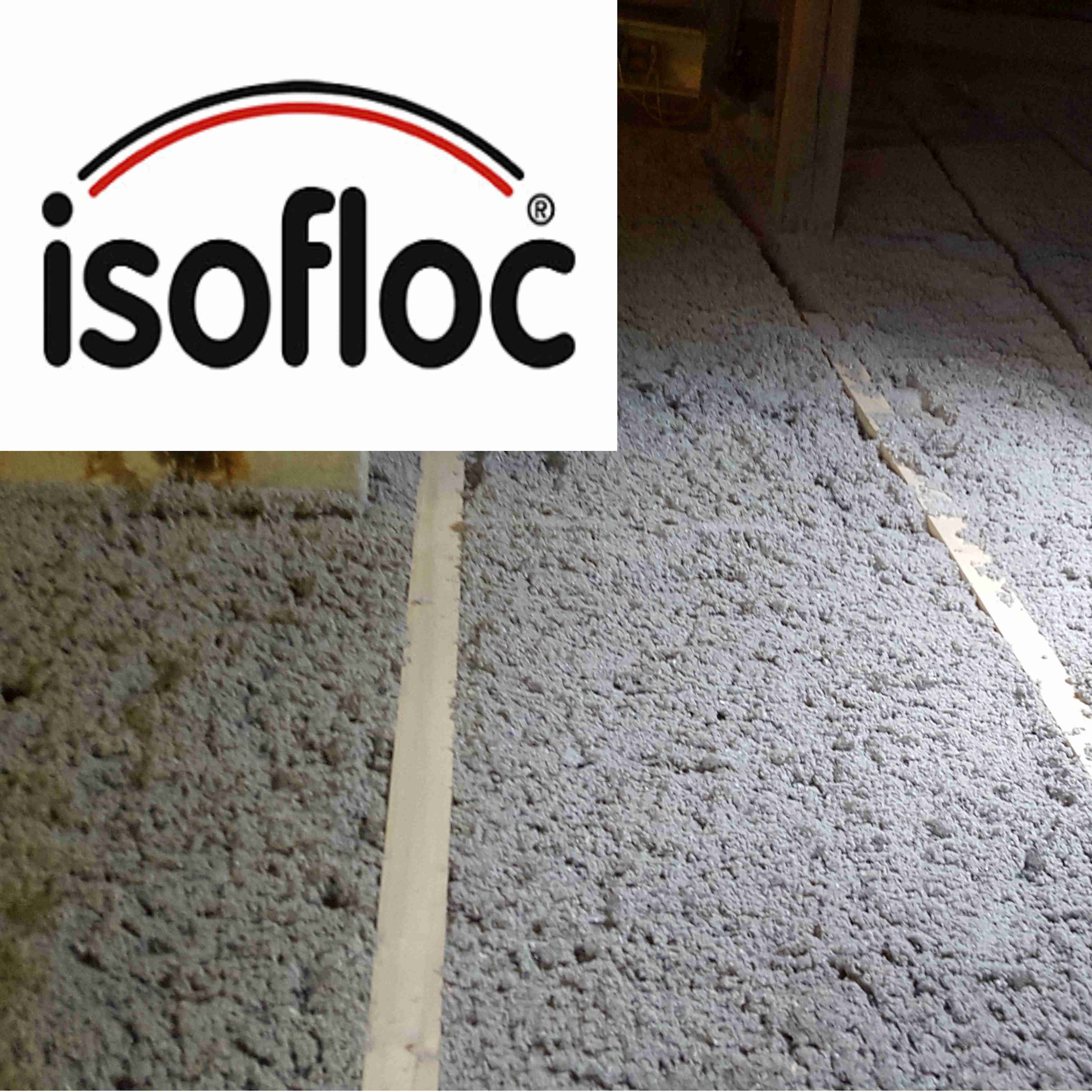 Dämmung/Isofloc